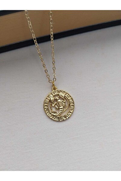 SOFT Altın Kaplama Yengeç Burç Kolyesi