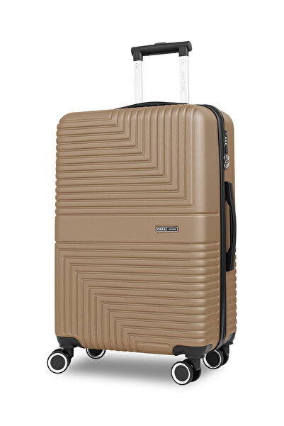 PARAJOHN Strato Lightweight Abs Hard Side 8 Spinner Wheels Luggage Checked-in Trolley Bag With Lock - 28 Inch