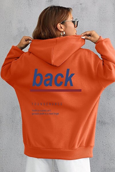 trendypassion Unisex Back Printed Sweatshirt