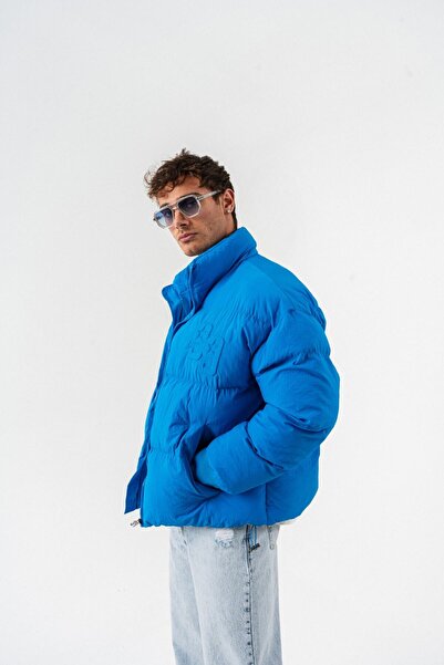 go gang own 99 Kabartma Bel Ayarlı Şişme Mont