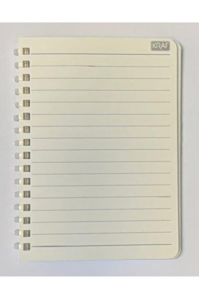 KRAF A6 Spiral Notebook + Index (Pp) + Sticky Note Paper Set Flamingo Themed