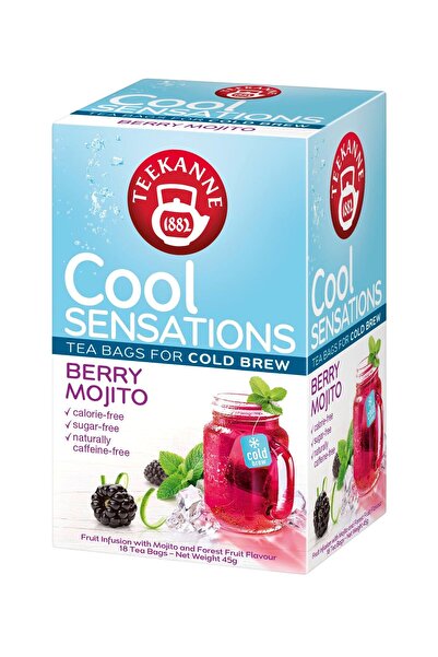 teekanne شاي موخيتو التوت كول سينسيشنز 45 جم - نكهة التوت - تحضير بالماء البا...