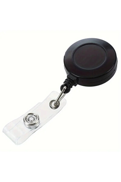 RoyalVance Black Yoyo Id Badge Pull-Out Card Holder Yoyo