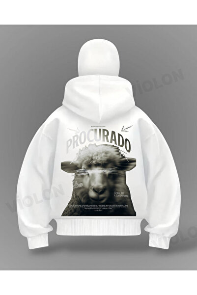 Violon سترة كارديجان كبيرة الحجم بتصميم قناع كامل للوجه من بروكورادو