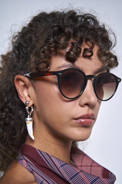 Bilge Karga Avelon Green Brown Gradient Sunglasses