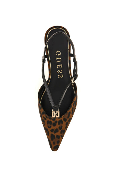 Guess Desie2 Kadın Çok Renkli Topuklu Ayakkabı FLFDS2FAP08-LEOPA
