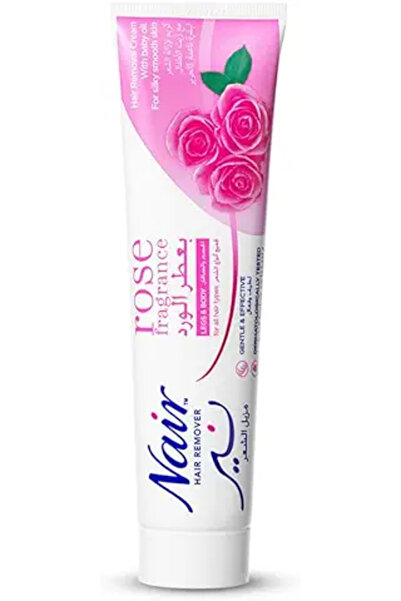 Nair كريم إزالة الشعر برائحة الورد، 110 جرام