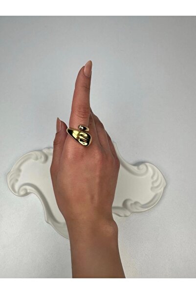 Kius خاتم ذهبي من سلسلة خاصة بنمط ثعبان بومبي