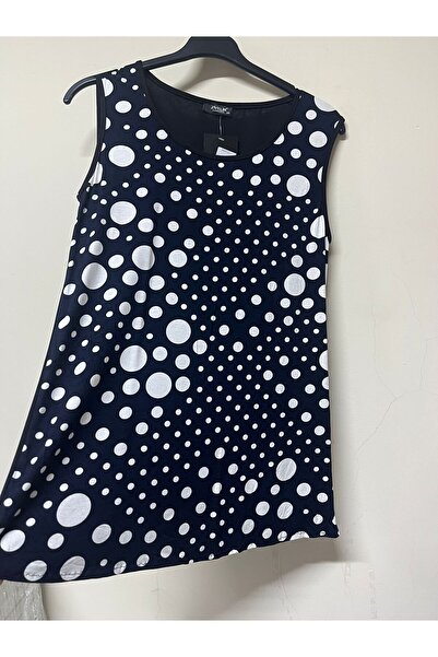 Javelin Collection Thick Strap Front with Polka Dots Printed Viscose