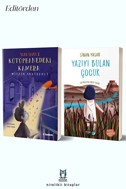 Nirengi Yayınları Kütüphanedeki Kamera/Miyase Sertbarut - Yazıyı Bulan Çocuk