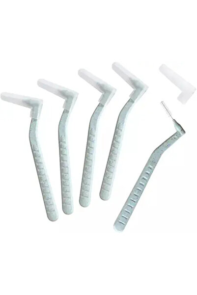 Beter فرشاة أسنان رفيعة للغاية من باتشا للعناية بالأسنان، 5 قطع، مقاس 0.5 مم