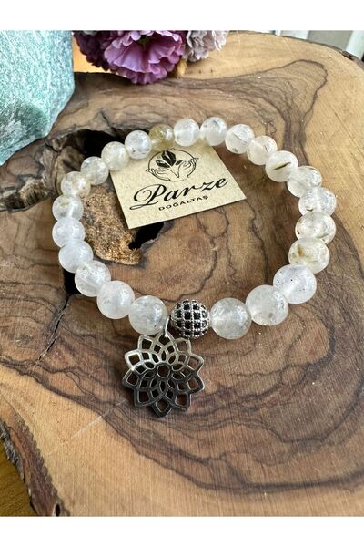 parze doğaltaş Pitaya Quartz Natural Stone Bracelet