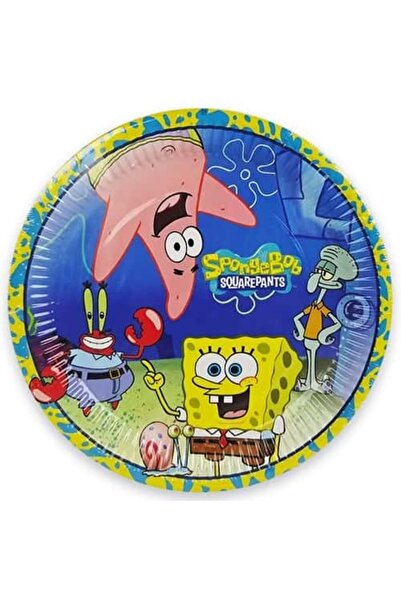 parti show Sünger Bob 8'li Karton Tabak