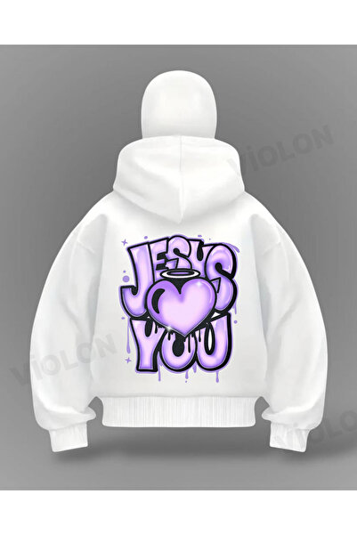 Violon Jesus You Detail Full Mask oversized Καρδιάζα