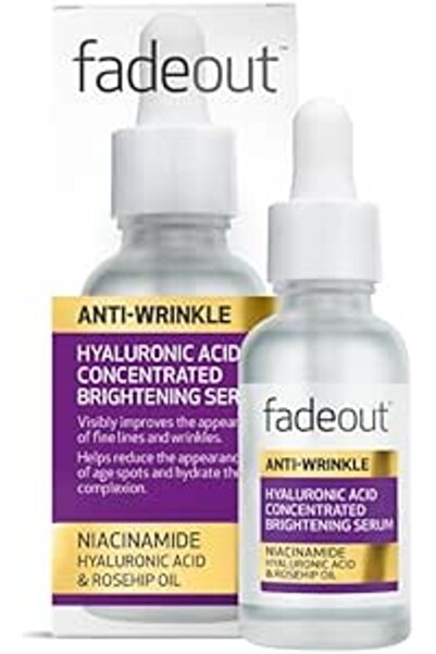 Fade Out سيروم مُضِيء مُركّز بحمض الهيالورونيك المُضاد للتجاعيد مع زيت ثمر ال...