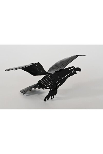 OEM Decorative metal statuette - eagle in flight, 400mmx400mmx250mm