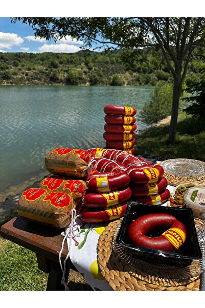 Hakiki Afyon Sucuğu Padişah Gurme 5KG Acılı Doğal Afyon Kasap Sucuğu 5 KG