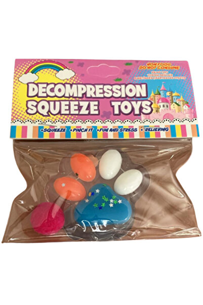 BalonKasaba لعبة سكويشي على شكل مخلب قطة، لعبة لطيفة على شكل مخلب لاصق، لعبة ...