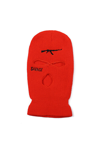 Tessero Cagula Hip hop tip Balaclava unisex, brodat cu model cu AK47, Savage,...