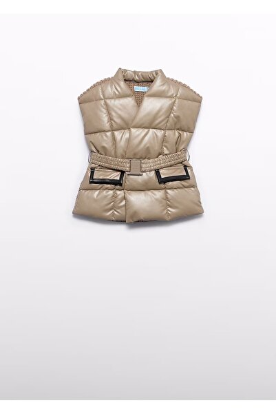 MAYORAL Abel&Lula Girls' Faux Leather Vest