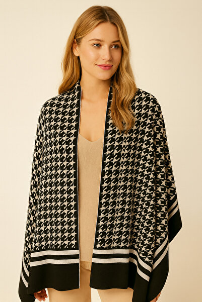 Wearified Knitwear Shawl Double-Sided Cotton Shoulder Shawl 170X60Cm Jacquard Women's Shawl Mother's Gift