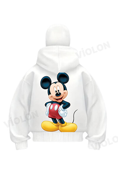 Bravebell سترة طويلة كبيرة الحجم بتفاصيل شخصية بينوكيو