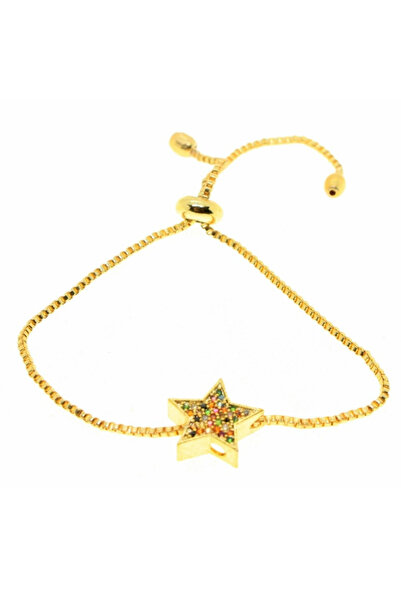 Hmd Gold Color Star Model Stone Elevator Zircon Bracelet