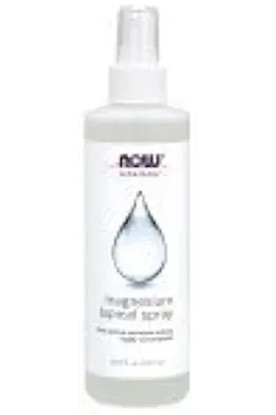 Now بخاخ المغنيسيوم الموضعي من فودز، عبوة من قطعتين، 8 أونصة سائلة