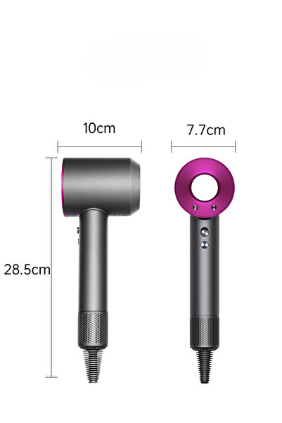 Buldug Yüksek Hızlı İyonik Saç Kurutma Makinesi 1600W, 5 Başlıklı, Manyetik – 3 Renk