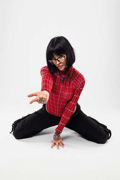 Bak Moda Spider-Man Red Jumpsuit