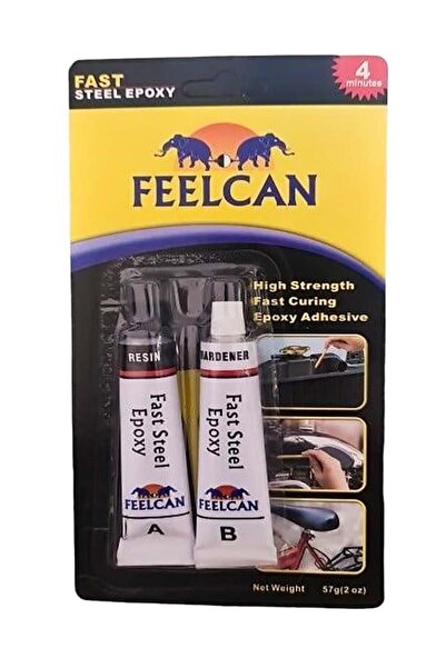 Generic Feelcan 57g Fast Bonding Epoxy Adhesive - Strong Metal Glue