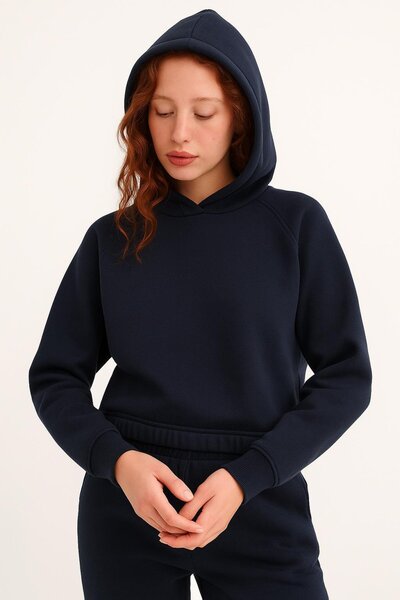 HAKKE Üç İplik Kapüşonlu EŞOFMAN TAKIM