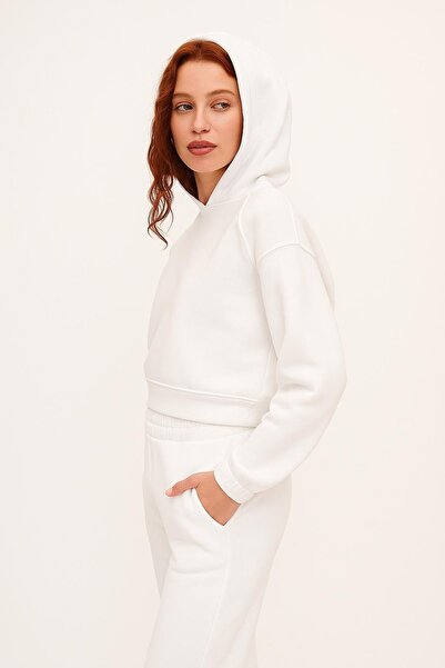 HAKKE Three Thread Hooded Tracksuit Set
