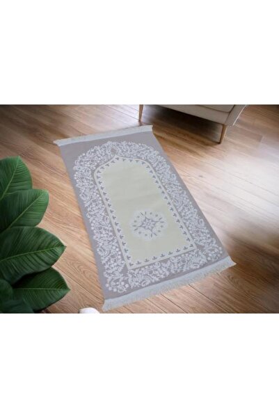 Sondos Lightweight Jacquard Prayer Mat - Light Purple 67x115 cm