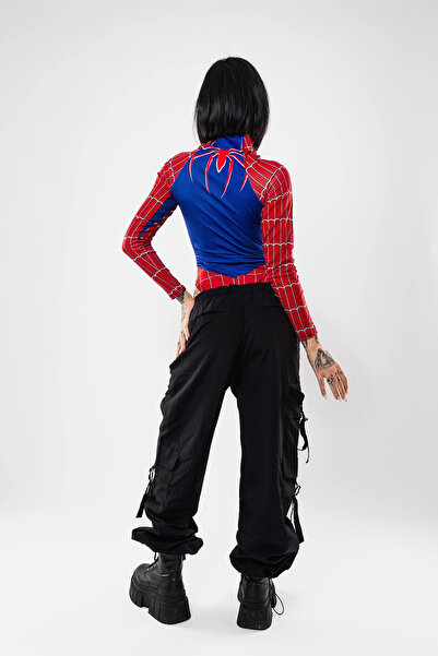 Bak Moda Spider-Man Red Jumpsuit