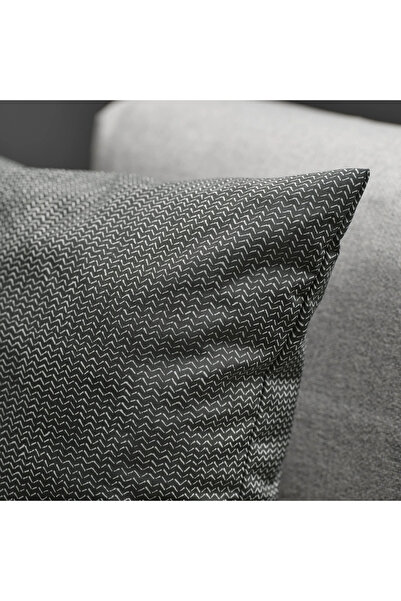 IKEA Profetblomma Cushion, Anthracite, 50X50 cm