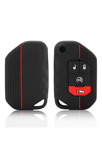 OEM Husa cheie pentru Jeep Gladiator JT Wrangler JL 2018-2021 Grand Cherokee Compass 4 butoane