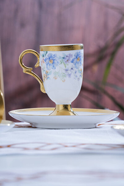 ACAR Felica 6-Person Coffee Cup Set - 90 ml