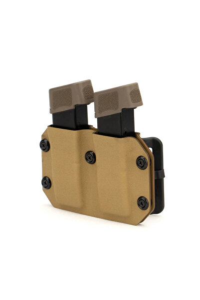 Mastactical Kydex Şarj Kılıfı 9mm Glock Tan