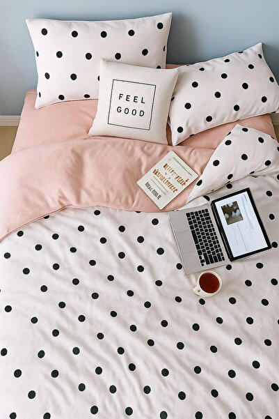 Zeynep Tekstil Cotton Double Duvet Cover Set |   Duvet Cover and Pillowcase |   Bed Without Sheet