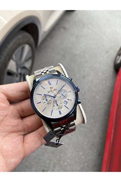 Reward FÜME LACİVERT KARIŞIM FONKSİYONLU ERKEK KOL SAATİ