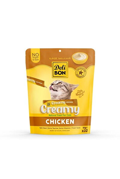 Delibon Creamy Ödül Maması Tavuklu 15gr 32li Paket