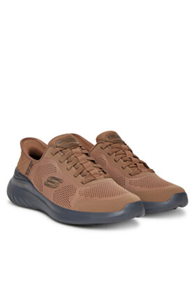 SKECHERS Ανδρικά αθλητικά παπούτσια καφέ SKECHERS-232459 BRBK