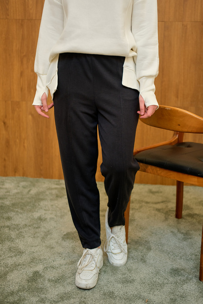 LOCCO Women's Modal Pants Black