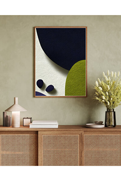 Tuba Decor Tablo dintr-o singură bucată cu rame din lemn pentru sufragerie, sufragerie, bucătărie