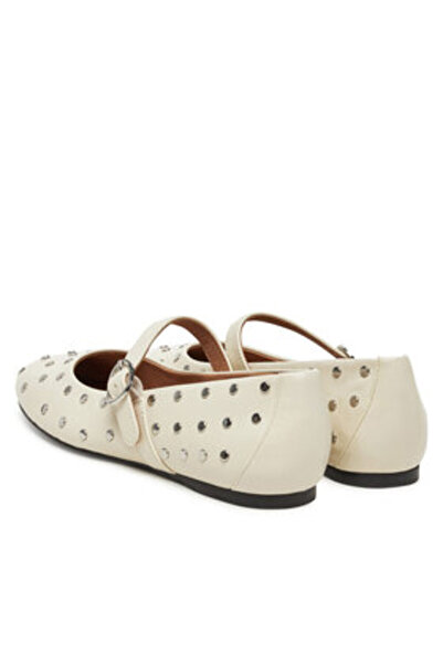 Tamaris Γυναικείες Μπαλαρίνες λευκές NEWD BY TAMARIS-1-22106-44 418 IVORY