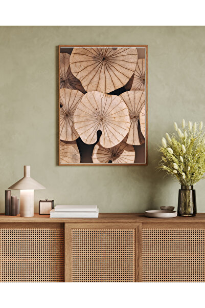 Tuba Decor Tablo dintr-o singură bucată cu rame din lemn pentru sufragerie, sufragerie, bucătărie