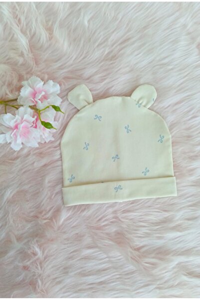 DENİZ YILDIZI DESİNG Pamuklu penye bebek bere