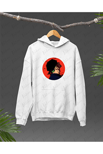 Nulivez هودي كبير الحجم للجنسين بتصميم One Piece Zoro مطبوع عالي الجودة