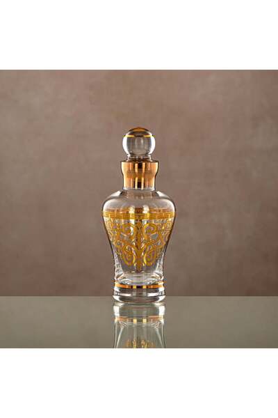 Generic Almarjan Perfume Bottle Clear & Gold 12.5 tola
